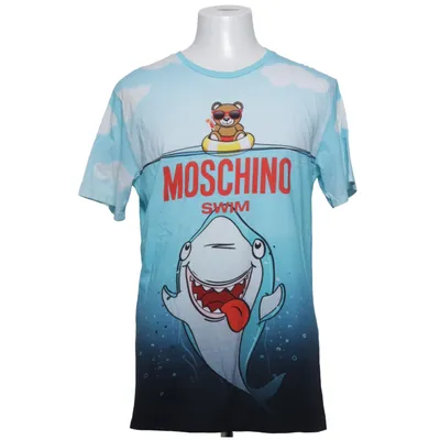 T-shirt (Blau, Mehrfarbig) von Moschino Swim Baumwolle