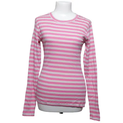 Långärmad t-shirt (Rosa, Vit) från Mads Nørgaard Ekologisk bomull