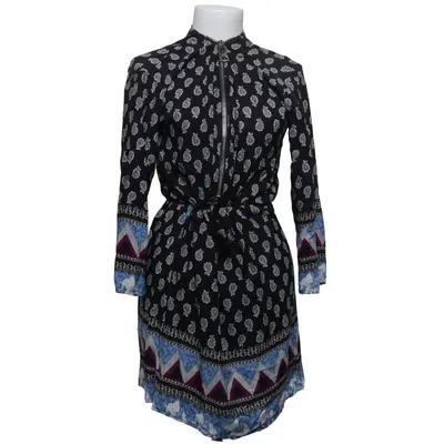 Kjole (Sort, Hvid, Blå, Flerfarvet) fra Queen's Fashion Collection Viscose