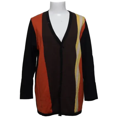 Kofta (Svart, Orange, Gul) från Bella Donna Akryl, Merinoull