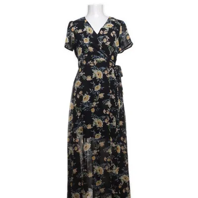 Maxi dress (Black, Multicolored) from Active Usa Polyester