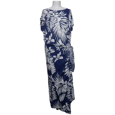 Maxi jurk (Blauw, Wit) van Polo Ralph Lauren Linnen