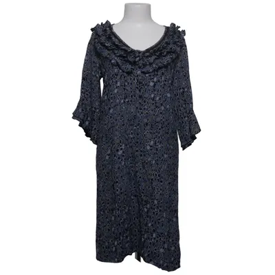 Jurk (Blauw, Zwart, Meerkleurig) van Jsay Viscose