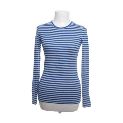 Long sleeve T-shirt (Blue) from Pieces Elastane, Polyester, Viscose