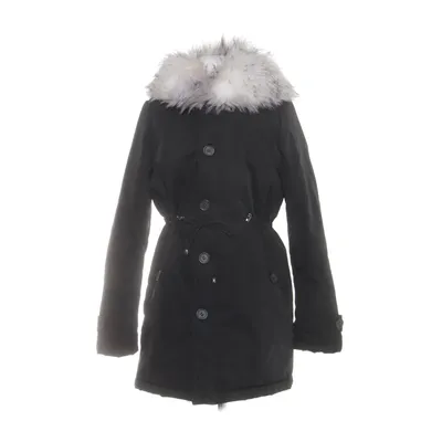 Parka (Sort) fra K.Zell Kunstpels, Polyester