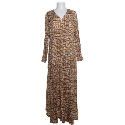 Maxi dress (Brown, Multicolored) from Surkana Viscose