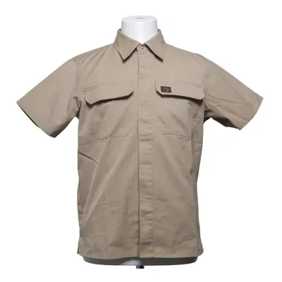 Kortärmad skjorta (Beige) från Dunderdon Bomull, Polyester