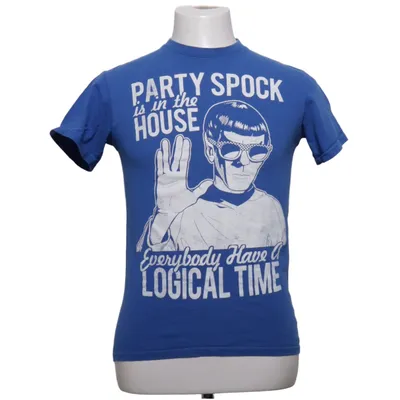 T-shirt (Blauw) van Star Trek Katoen