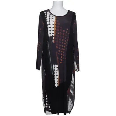 Dress (Black, Multicolored) from Qneel Elastane, Viscose