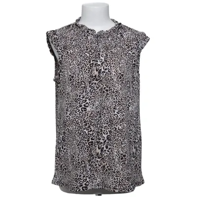 Top (Beige, Zwart) van Adrianna Papell Elastaan, Polyester