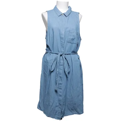 Robe chemise (Bleu) de Casual Coton