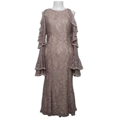 Robe (Beige) de Rengin Élasthane, Polyester
