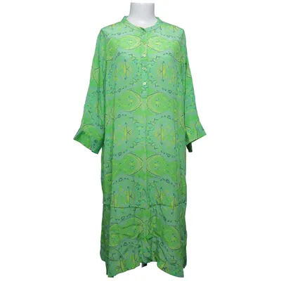 Kleid (Grün, Mehrfarbig) von Peace Heart Joy Seide, Viskose