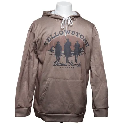 Huvtröja (Brun) från Yellowstone Polyester