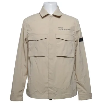 Overshirt (Beige) from Halo Elastane, Polyamide