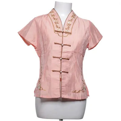Cheongsam (Rose) de Shijilantian Coton, Polyester