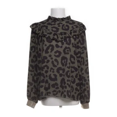 Blouse (Groen) van Lacony Elastaan, Polyester