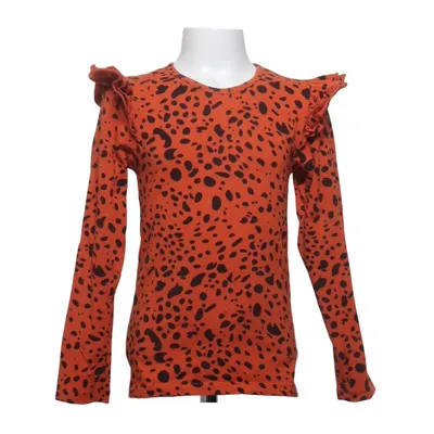 Långärmad t-shirt (Orange, Svart) från Carlijnq Elastan, Ekologisk bomull