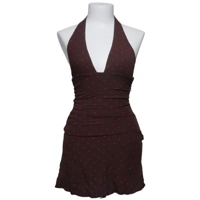 Robe dos-nu (Marron, Rouge) de Pacific Republic Viscose