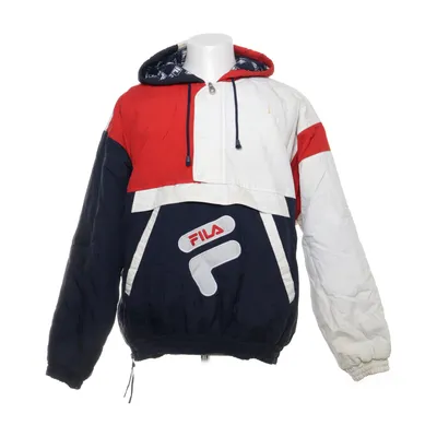 Anorak (Blå, Röd, Vit) från Fila Polyamid, Polyester