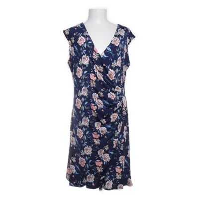 Slå-om-kjole (Blå, Flerfarvet) fra Rosebud Elastan, Polyester
