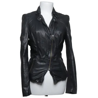 Biker jacket (Black) from Muubaa Cotton, Polyester