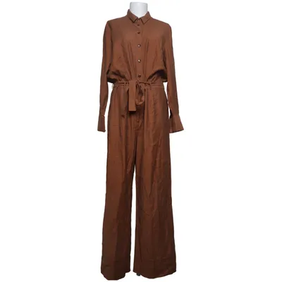 Jumpsuit (Brown) from WE Fashion Lyocell