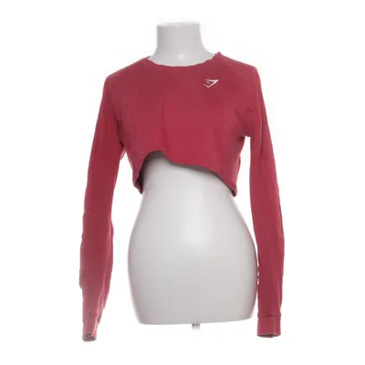 Collegetröja (Röd) från Gymshark Bomull, Elastan, Återvunnen polyester