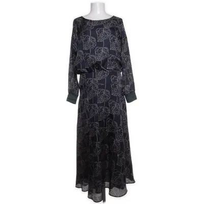 Jurk (Blauw, Beige) van Essentiel Antwerp Zijde, Viscose