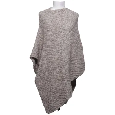 Poncho (Beige) de Tif Tiffy Acrylique, Laine d'alpaga