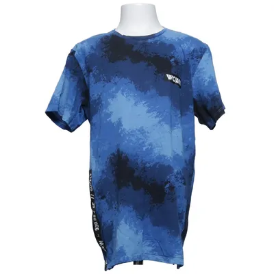 T-shirt (Blauw, Zwart) van WOX Katoen