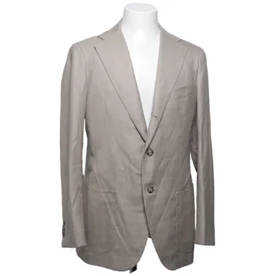 Kavaj (Beige) från Cavour Linne, Silke, Ull