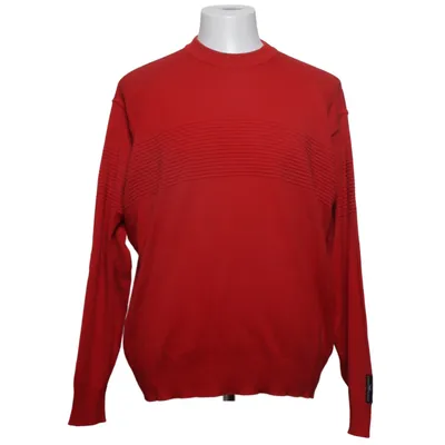 Pull-over (Rouge) de Carlo Colucci Acrylique, Coton