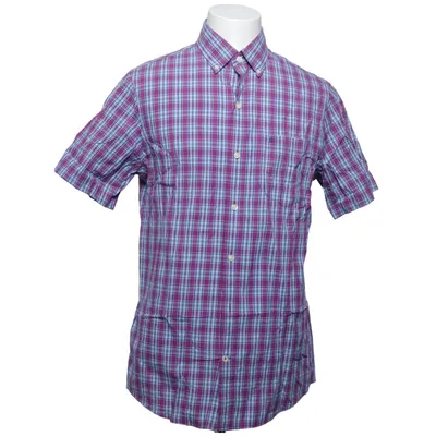 Korte mouwen shirt (Lila, Blauw, Wit) van Izod Katoen