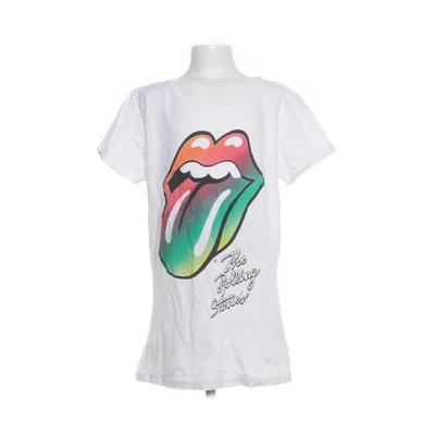T-shirt (Vit, Flerfärgad) från The Rolling Stones Bomull