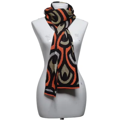 Sjaal (Zwart, Oranje, Goud) van Rabanne x H&M Metallvezel, Polyamide, Viscose