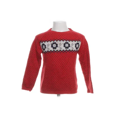 Tröja (Röd, Flerfärgad) från Petit Bateau Bomull, Ull