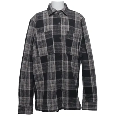 Flannel shirt (Gray, Black, White) from Mono Cotton