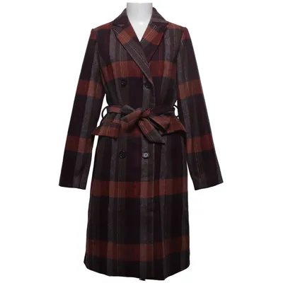 Coat (Brown, Purple, Multicolored) from Pieces Acrylic, Nylon, Polyester, Wool