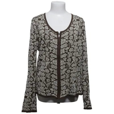 Cardigan (Bruin, Beige) van Anno Katoen, Zijde