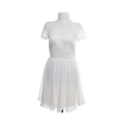 Cocktailkjole (Hvid) Polyester, Acetat