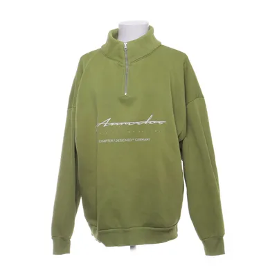 Collegetröja (Grön) från Marcelo Burlon Bomull, Polyester