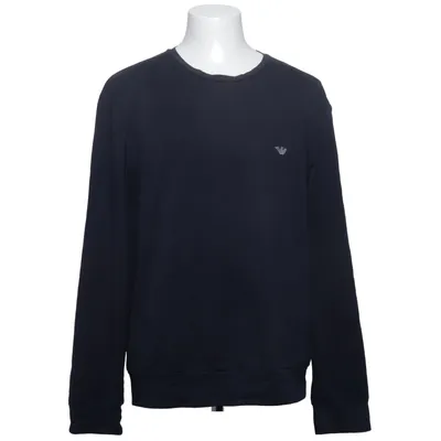 Lange mouwen shirt (Blauw) van Emporio Armani Underwear Katoen, Elastaan