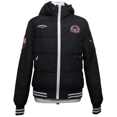 Winterjas (Zwart) van Adrian Hammond Polyester