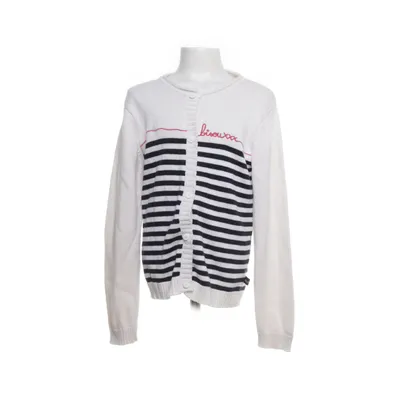 Cardigan (White, Blue) from Hublot Mode Marine Acrylic, Cotton