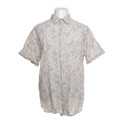 Korte mouwen shirt (Beige, Bruin) van Dressmann Katoen, Linnen