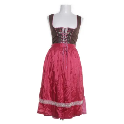 Dirndl (Pink, Multicolored) from David Moore Polyester