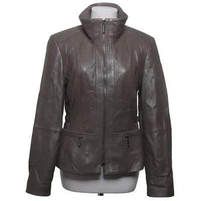 Läderjacka (Grå) från Gerry Weber Skinn
