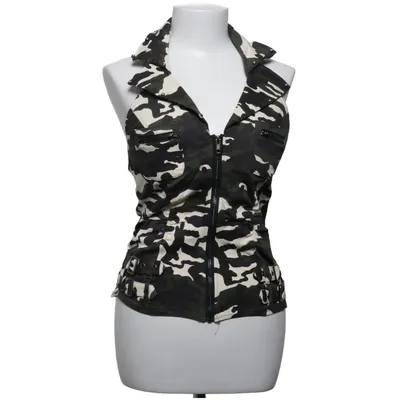 Halter neck top (Green, Beige, Black) from Lydia Cotton, Elastane