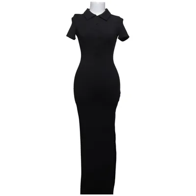 Polojurk (Zwart) van Do My Self Elastaan, Polyester
